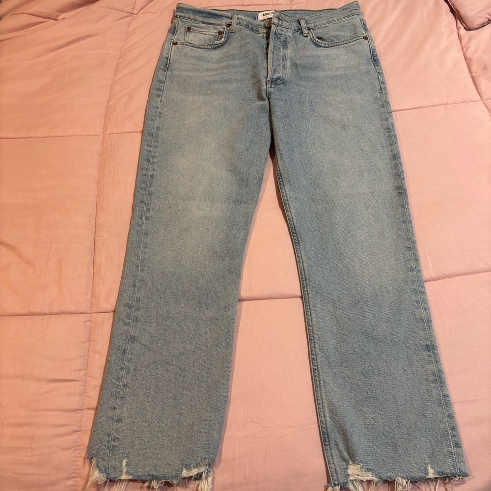 Agolde Jeans blue  Size 30 “has a stain”